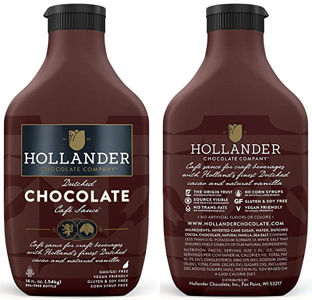 Hollander Chocolate Syrup